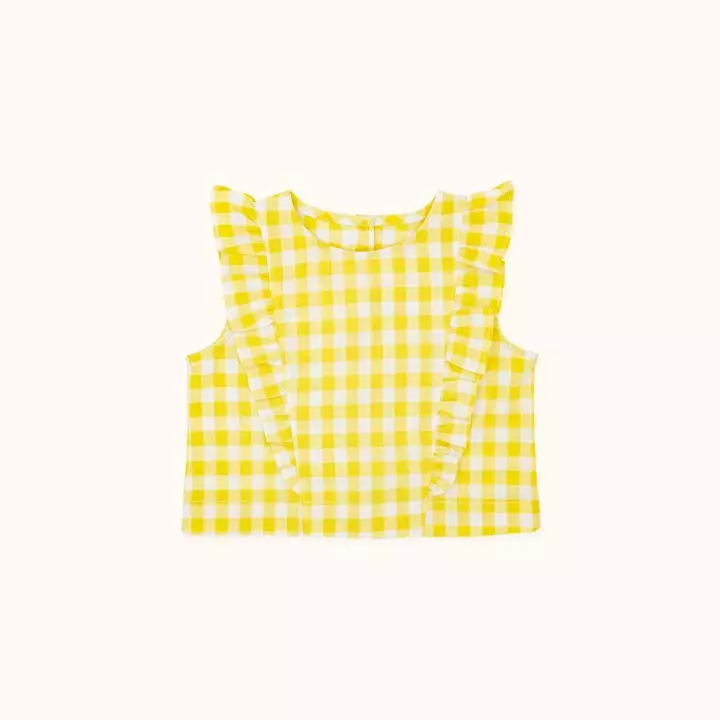 Le Bev - Korean Children Fashion - #Kfashion4kids - Ann Check Blouse - 2