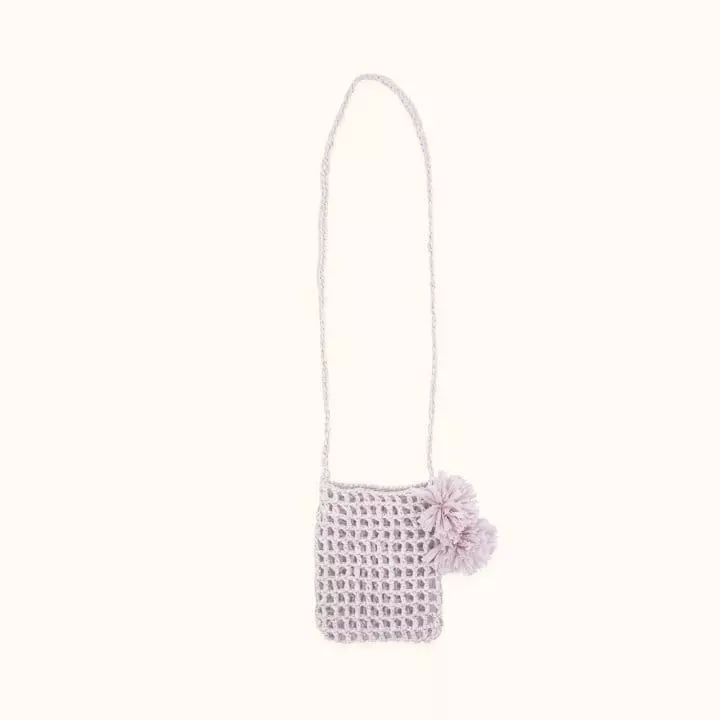 Le Bev - Korean Children Fashion - #discoveringself - Paper Pom Pom Mini Bag