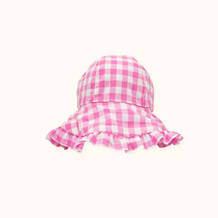 Le Bev - Korean Children Fashion - #kidzfashiontrend - Ann Check Hat - 3