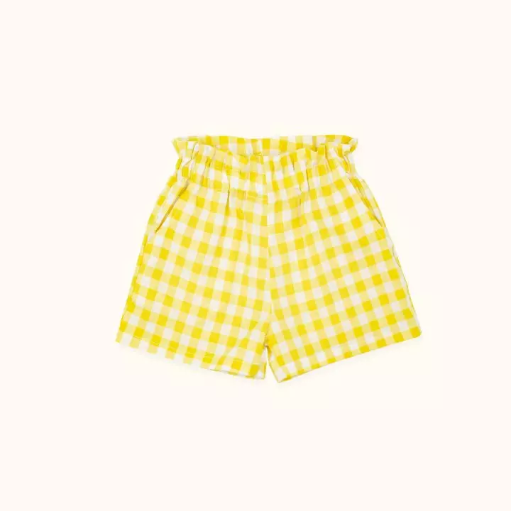 Le Bev - Korean Children Fashion - #kidzfashiontrend - Ann Check Shorts - 2