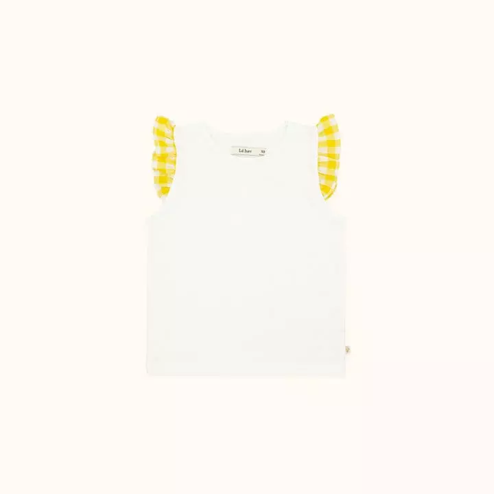 Le Bev - Korean Children Fashion - #littlefashionista - Ann Check Tee - 2