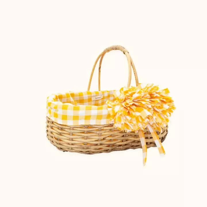 Le Bev - Korean Children Fashion - #littlefashionista - Pompom Picnic Bag