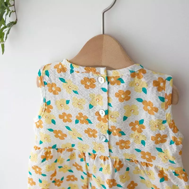 Lemonade - Korean Baby Fashion - #babyboutiqueclothing - Bella Bodysuit with Bonnet - 4