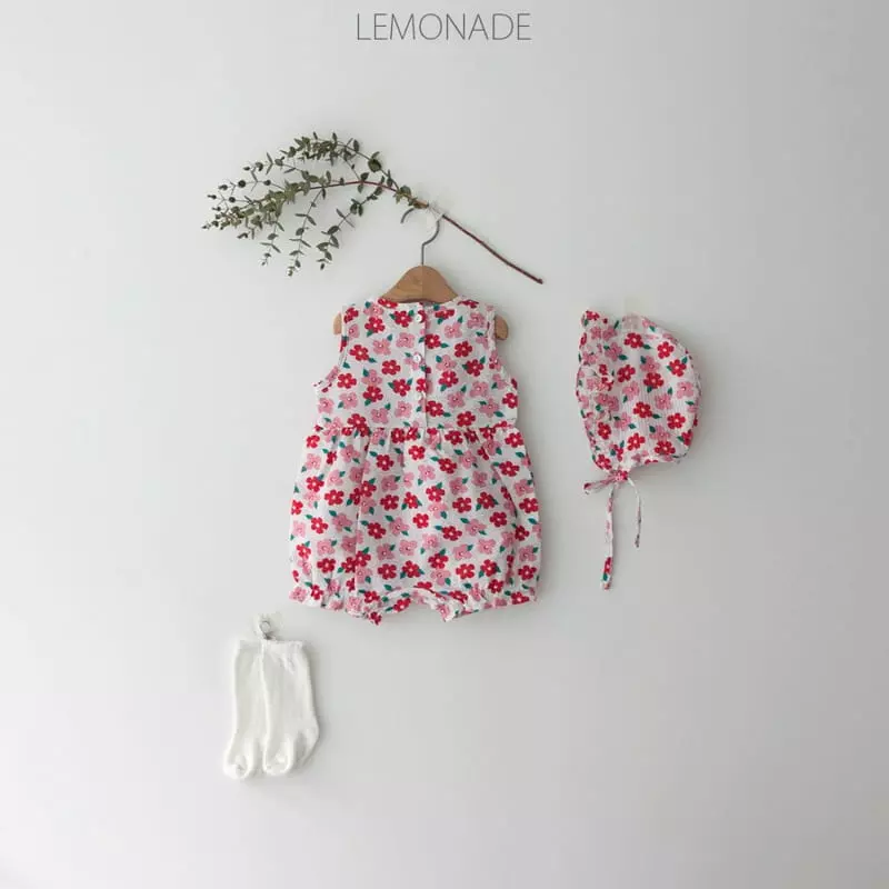 Lemonade - Korean Baby Fashion - #babyootd - Bella Bodysuit with Bonnet - 10