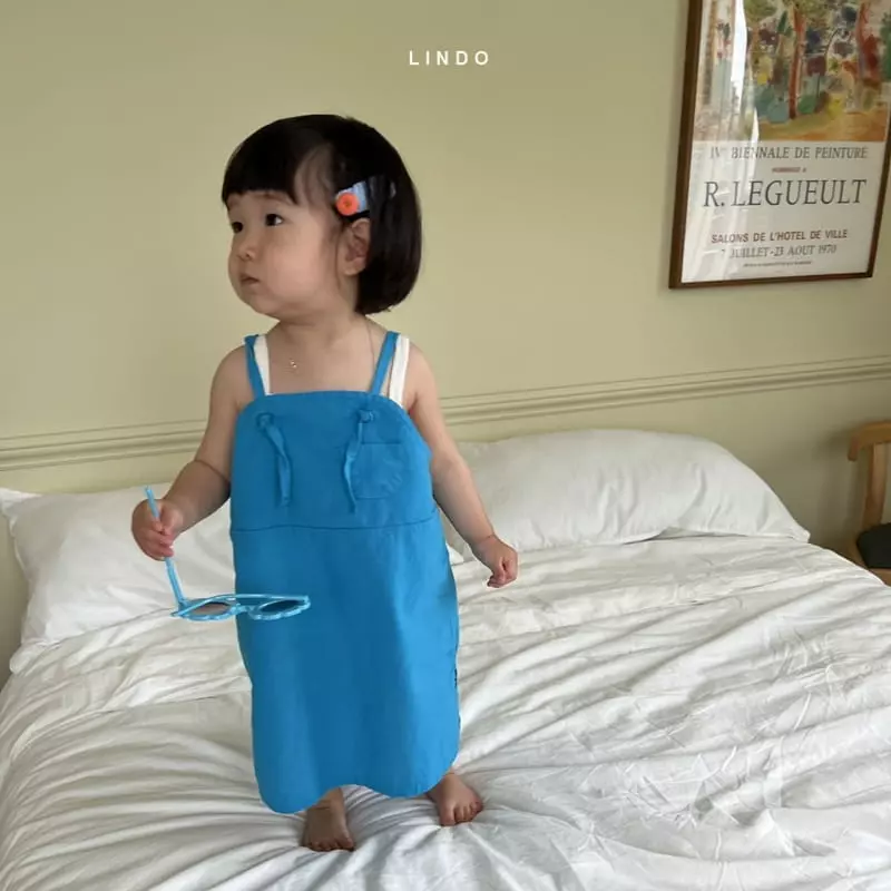 Lindo - Korean Children Fashion - #kidzfashiontrend - To You String One-piece - 4