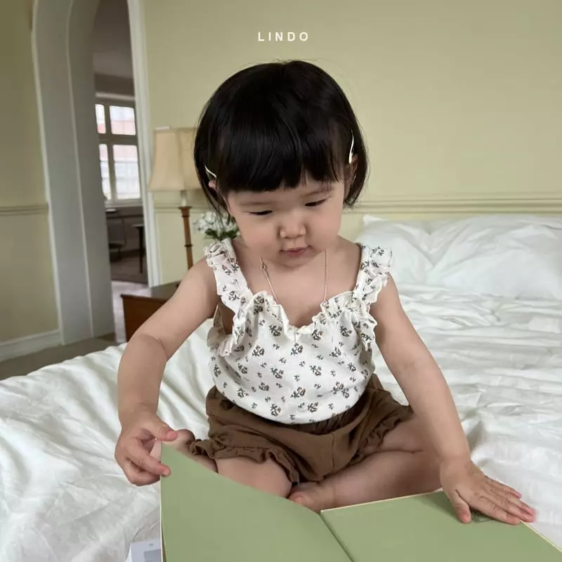 Lindo - Korean Children Fashion - #discoveringself - Mini Frill Sleeveless - 6