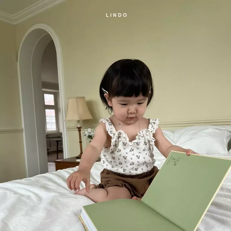 Lindo - Korean Children Fashion - #fashionkids - Mini Frill Sleeveless - 7