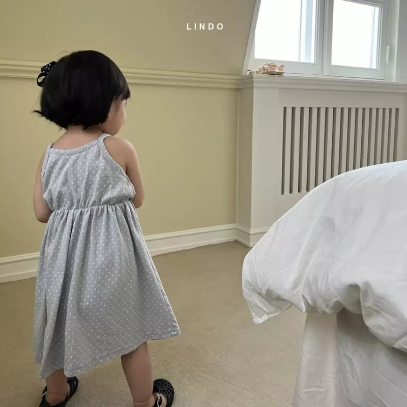 Lindo - Korean Children Fashion - #fashionkids - Love Sleeveless One-piece - 3