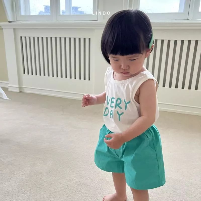 Lindo - Korean Children Fashion - #kidsshorts - Back Point Sleeveless - 6