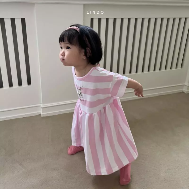 Lindo - Korean Children Fashion - #kidsshorts - Barnie Barnie One-piece - 3