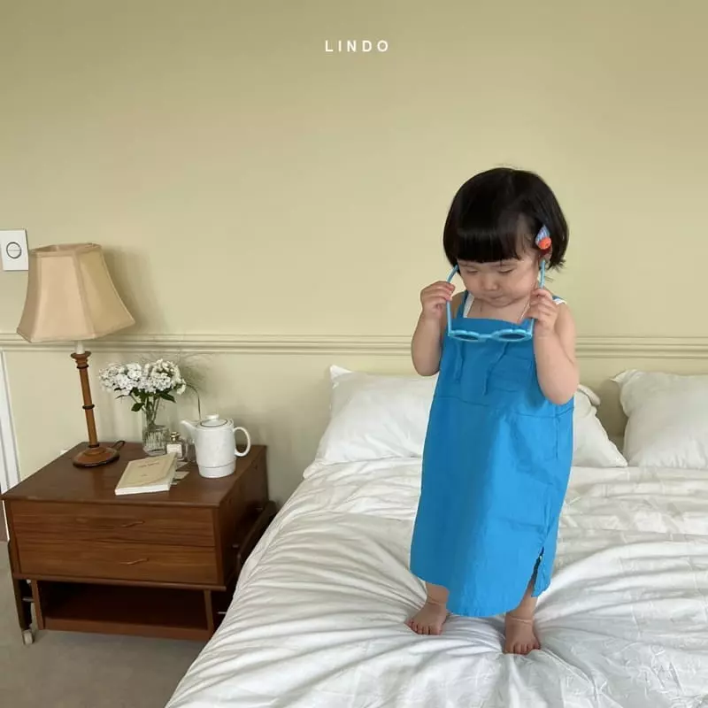 Lindo - Korean Children Fashion - #kidsstore - To You String One-piece - 2