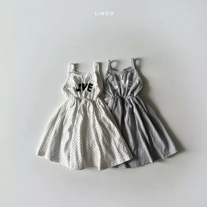 Lindo - Korean Children Fashion - #kidsstore - Love Sleeveless One-piece - 5