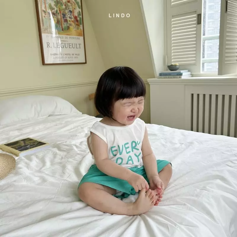 Lindo - Korean Children Fashion - #kidzfashiontrend - Back Point Sleeveless - 8
