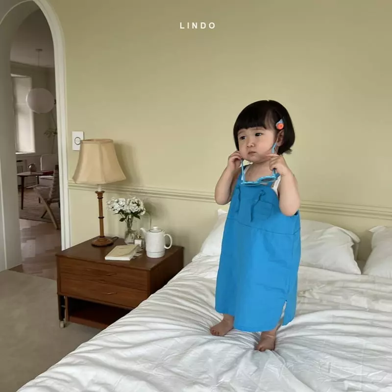 Lindo - Korean Children Fashion - #littlefashionista - To You String One-piece - 5