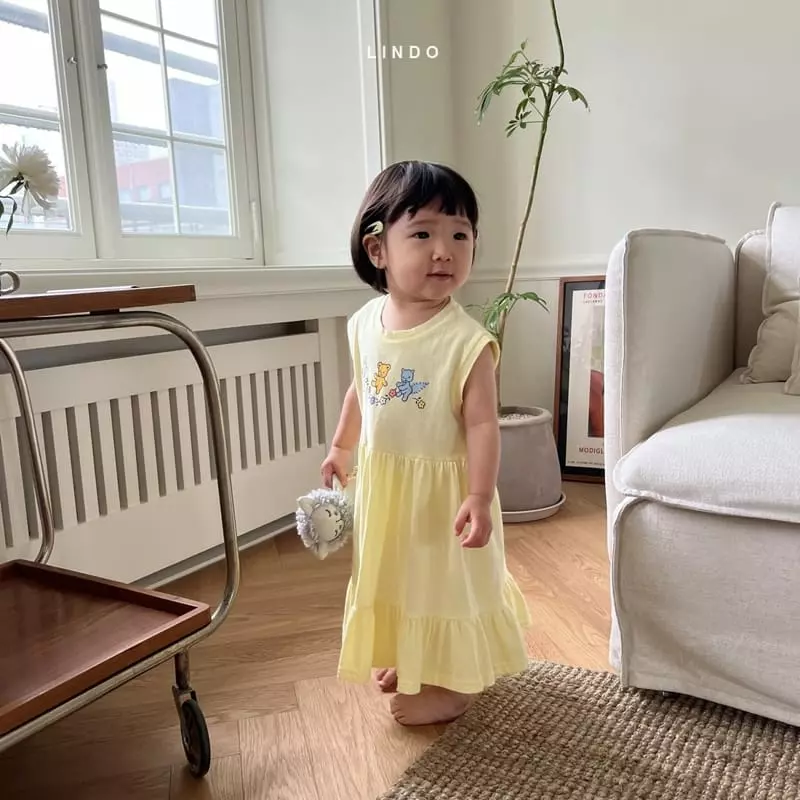 Lindo - Korean Children Fashion - #Kfashion4kids - Tulip Can One-piece - 4