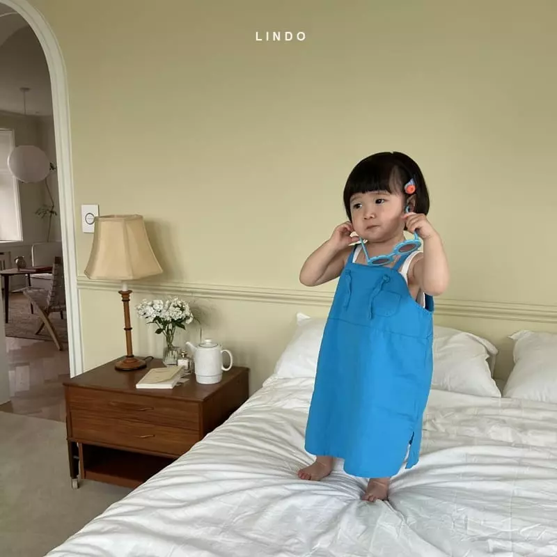 Lindo - Korean Children Fashion - #magicofchildhood - To You String One-piece - 6