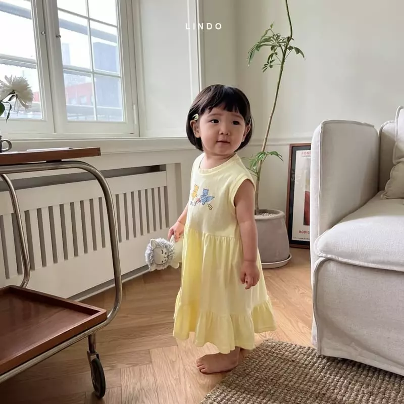 Lindo - Korean Children Fashion - #minifashionista - Tulip Can One-piece - 6