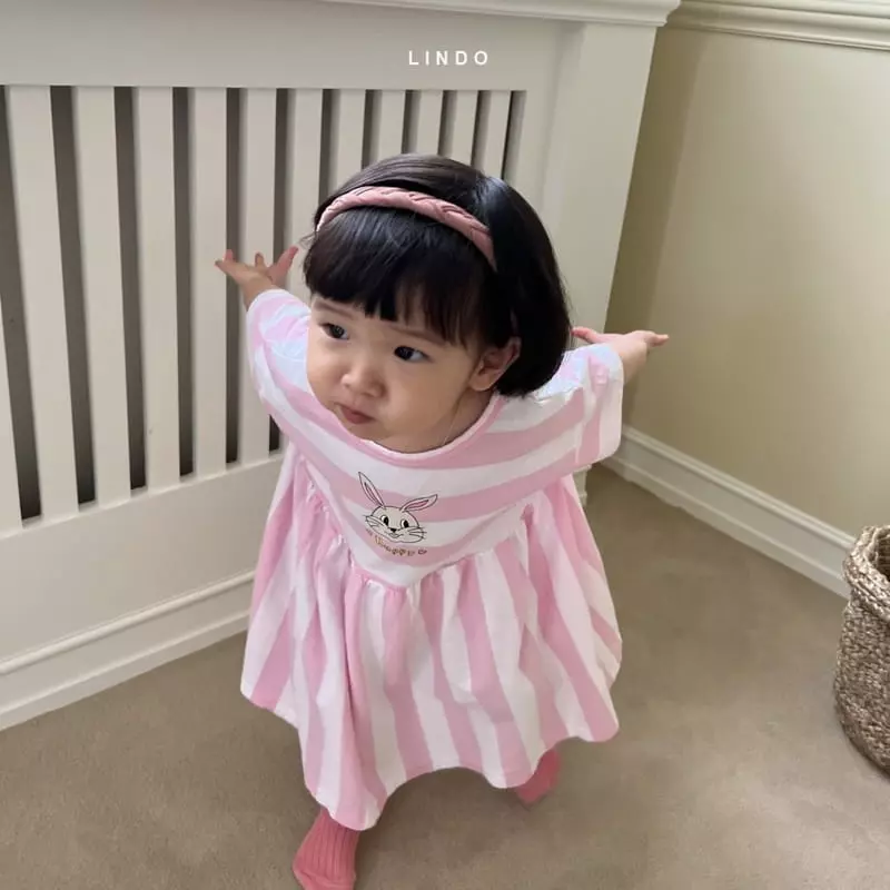 Lindo - Korean Children Fashion - #minifashionista - Barnie Barnie One-piece - 9