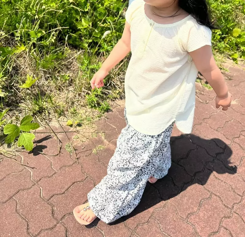 Littleb - Korean Children Fashion - #kidzfashiontrend - Seersucker Blouse - 2