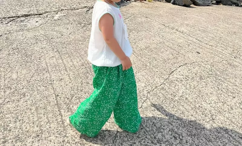 Littleb - Korean Children Fashion - #littlefashionista - Flower Pants - 2