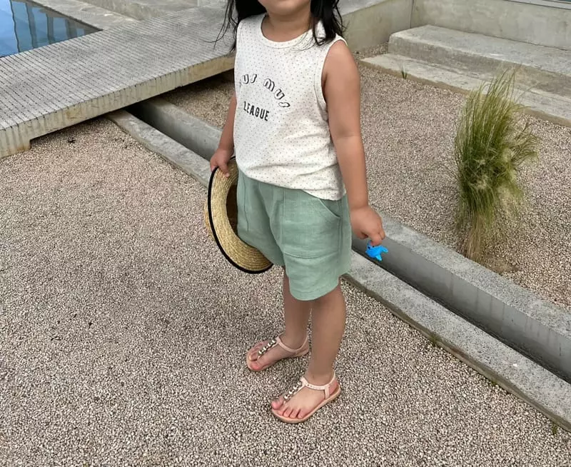 Littleb - Korean Children Fashion - #littlefashionista - Lino Pocket Shorts