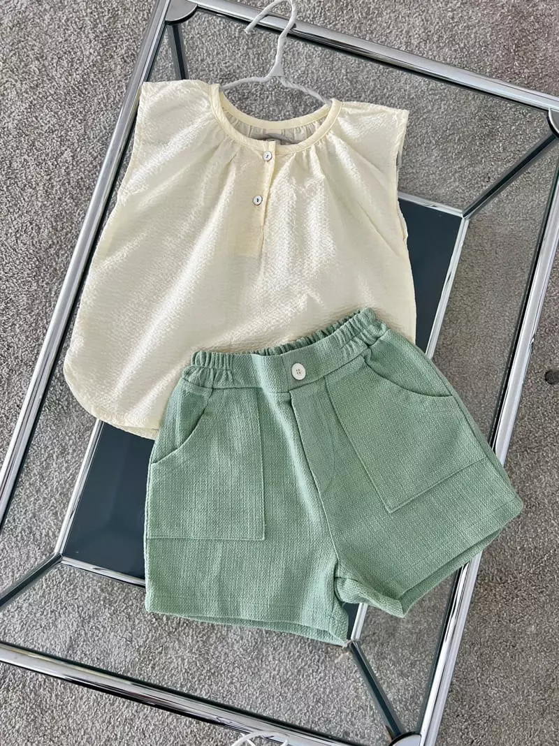 Littleb - Korean Children Fashion - #Kfashion4kids - Seersucker Blouse - 4
