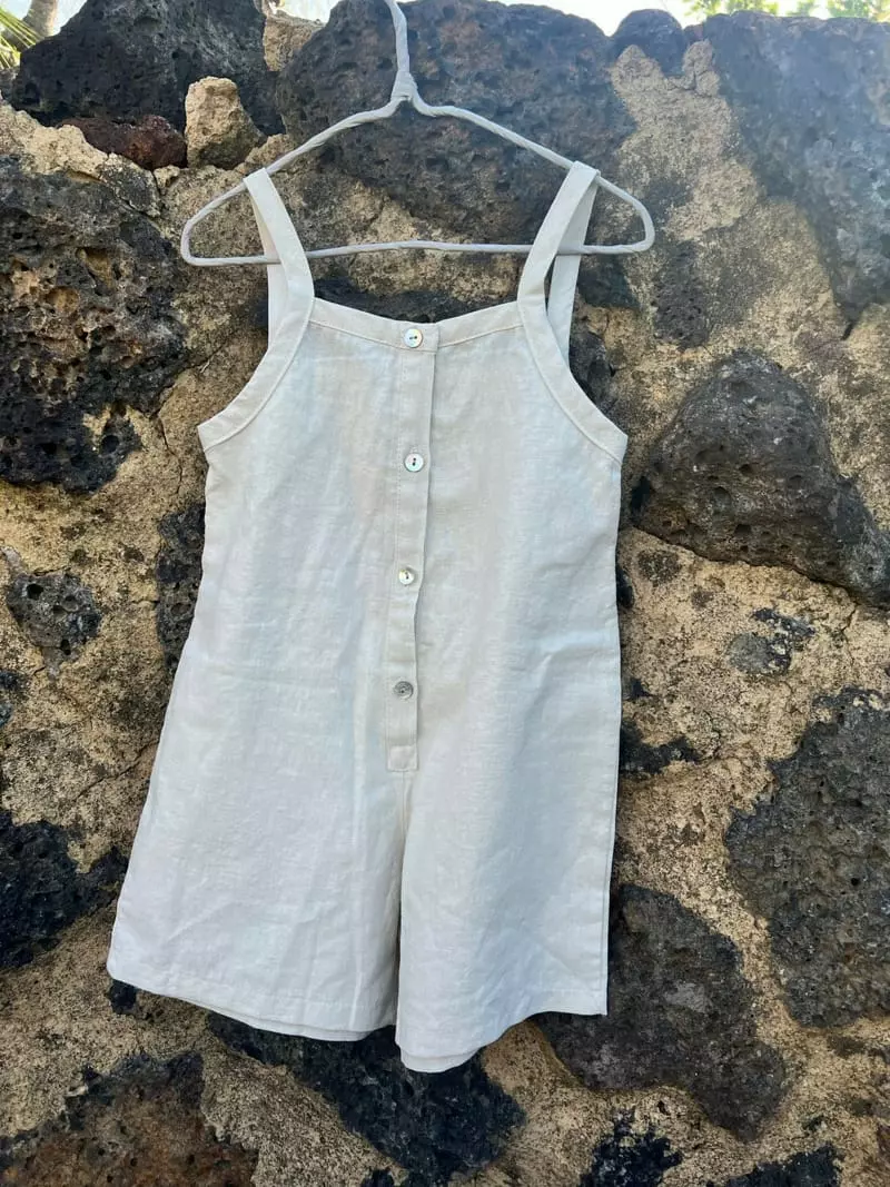 Littleb - Korean Children Fashion - #magicofchildhood - Half Jumpsuit