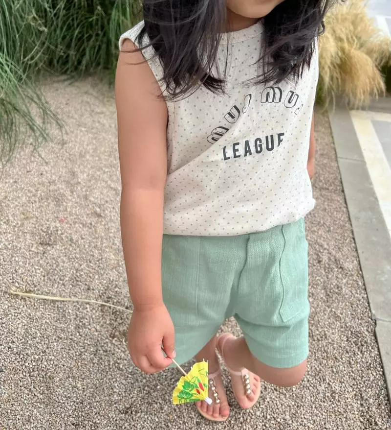 Littleb - Korean Children Fashion - #minifashionista - Lino Pocket Shorts - 3