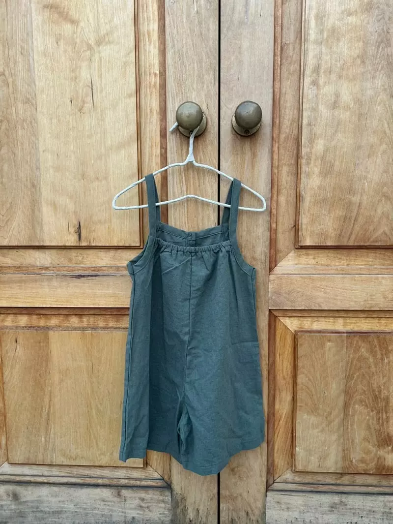Littleb - Korean Children Fashion - #minifashionista - Half Jumpsuit - 2