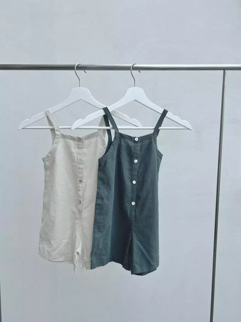 Littleb - Korean Children Fashion - #prettylittlegirls - Half Jumpsuit - 4