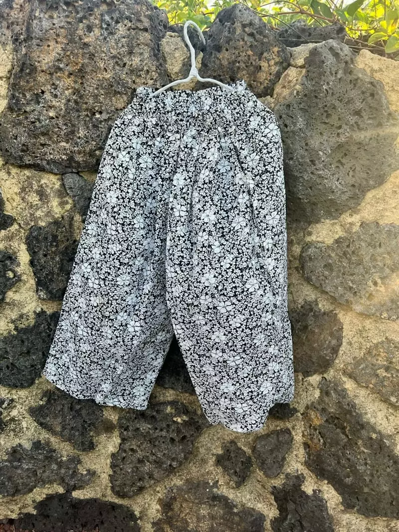 Littleb - Korean Children Fashion - #toddlerclothing - Flower Pants - 7