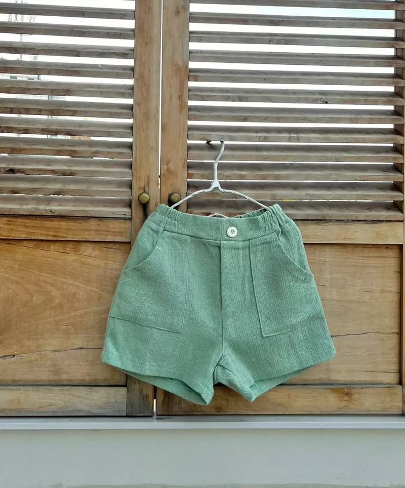 Littleb - Korean Children Fashion - #toddlerclothing - Lino Pocket Shorts - 6
