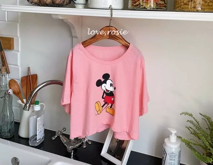 Love Rosie - Korean Children Fashion - #Kfashion4kids - Mickey Crop Tee - 3