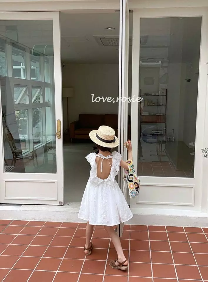 Love Rosie - Korean Children Fashion - #childofig - Jullia Eyelet One-piece - 8