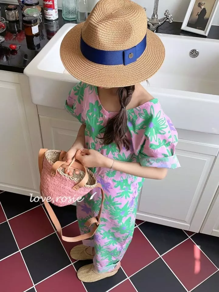 Love Rosie - Korean Children Fashion - #discoveringself - Tropical Jumpsuit - 3