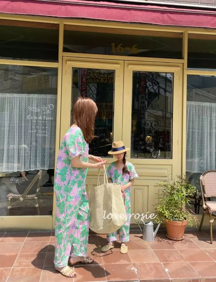 Love Rosie - Korean Children Fashion - #discoveringself - Tropical Jumpsuit - 4