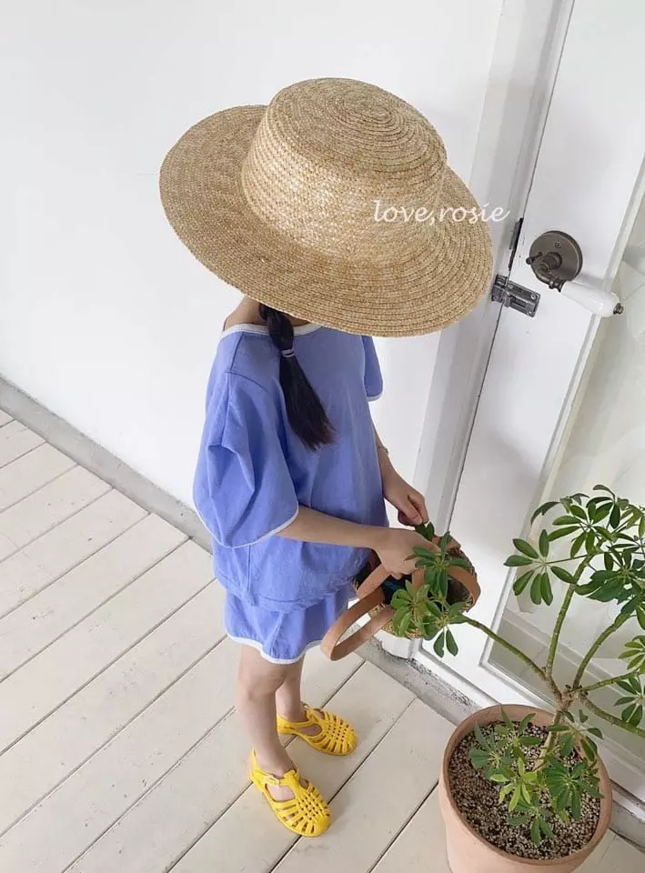 Love Rosie - Korean Children Fashion - #fashionkids - Candy Rappa Top Bottom Set - 11