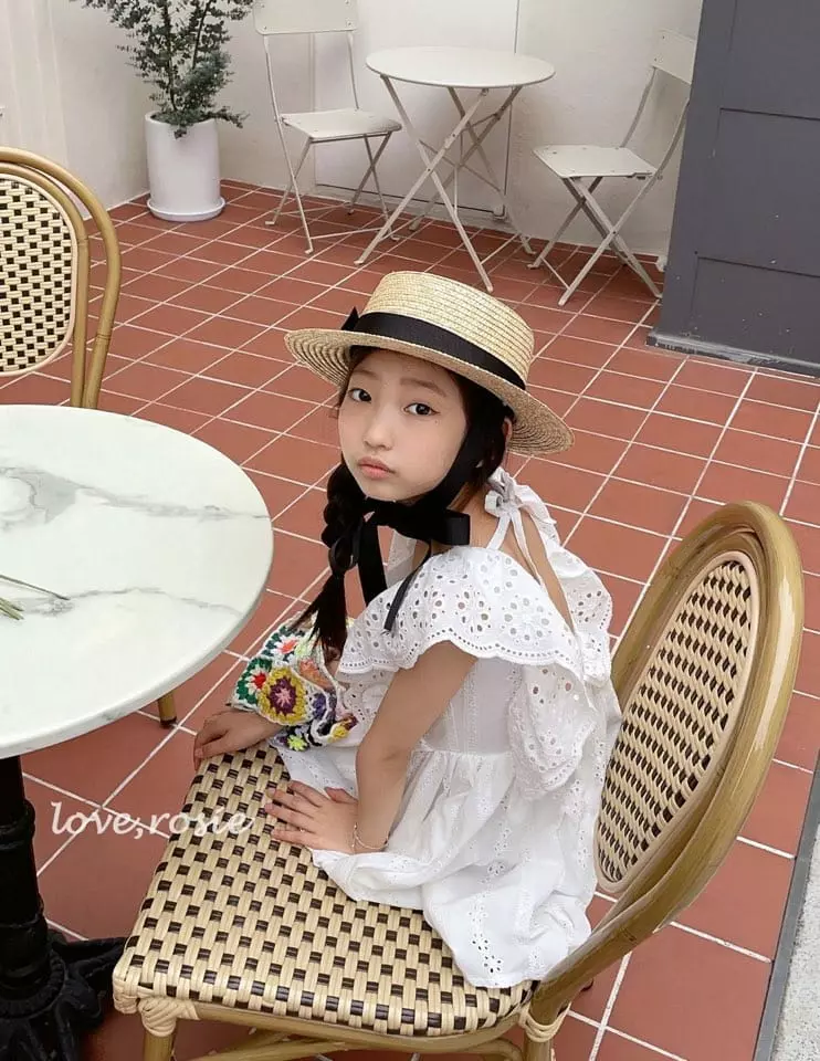 Love Rosie - Korean Children Fashion - #kidsstore - Jullia Eyelet One-piece