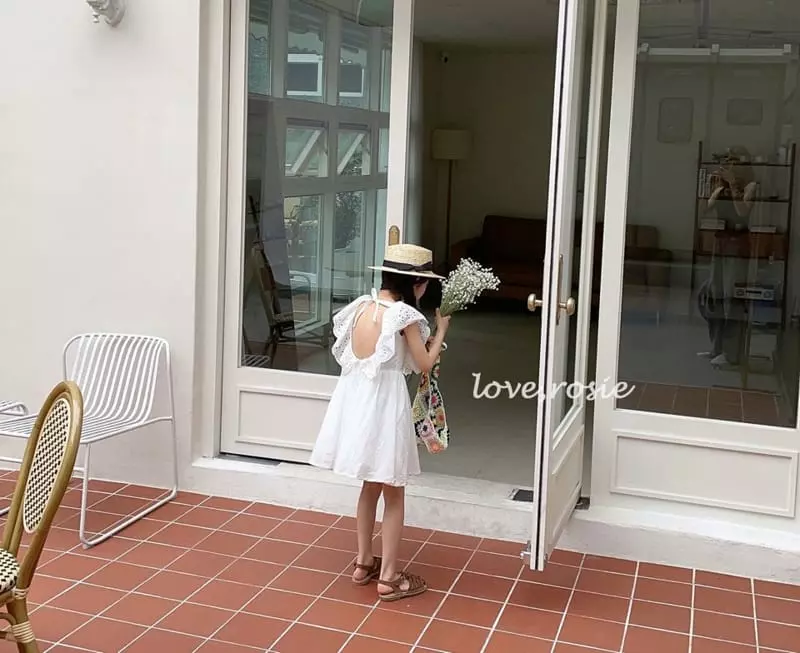 Love Rosie - Korean Children Fashion - #kidzfashiontrend - Jullia Eyelet One-piece - 2