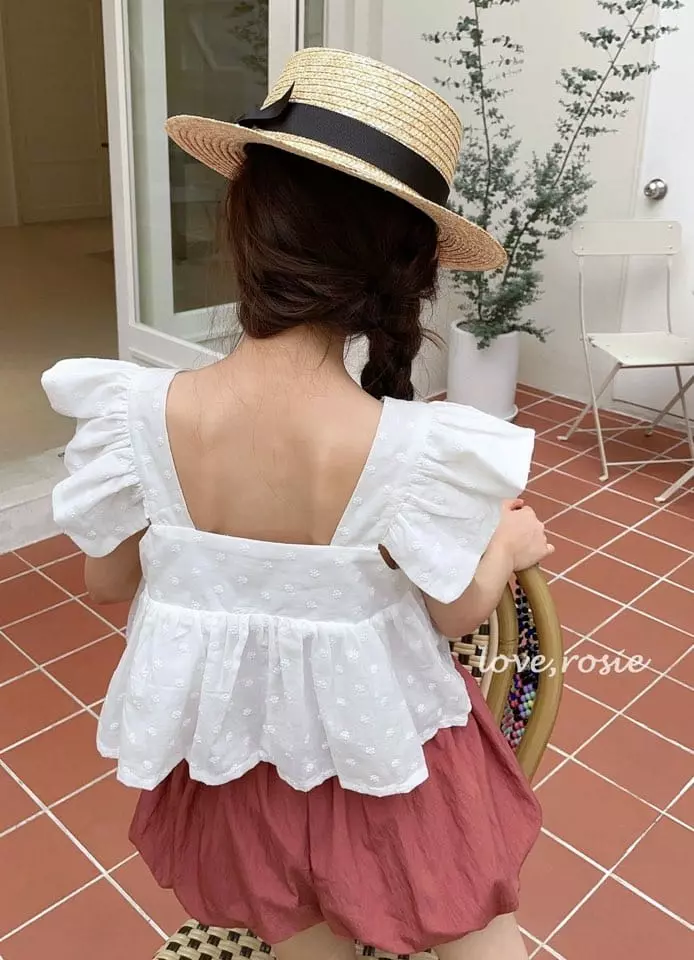 Love Rosie - Korean Children Fashion - #kidzfashiontrend - Wing bLouse