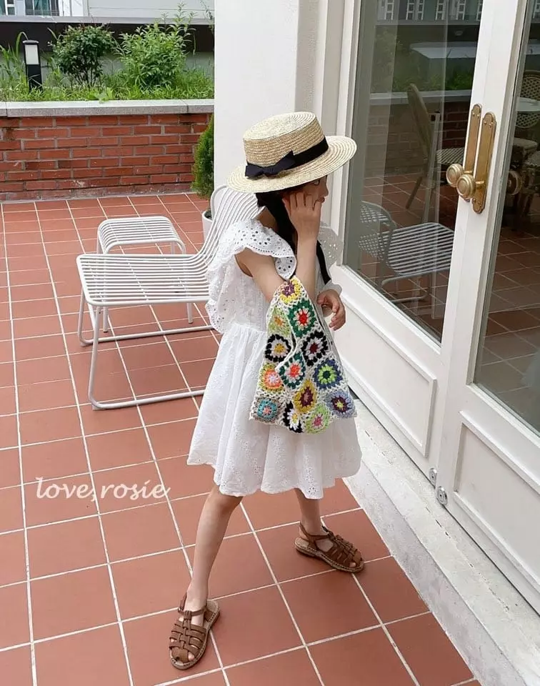Love Rosie - Korean Children Fashion - #minifashionista - Jullia Eyelet One-piece - 6