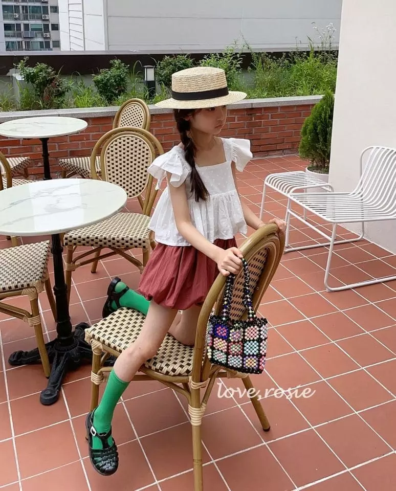 Love Rosie - Korean Children Fashion - #minifashionista - Wing bLouse - 5