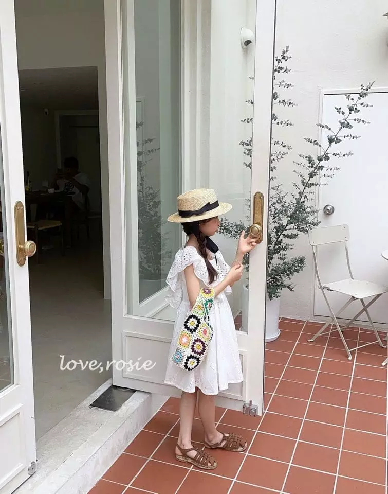 Love Rosie - Korean Children Fashion - #prettylittlegirls - Jullia Eyelet One-piece - 7