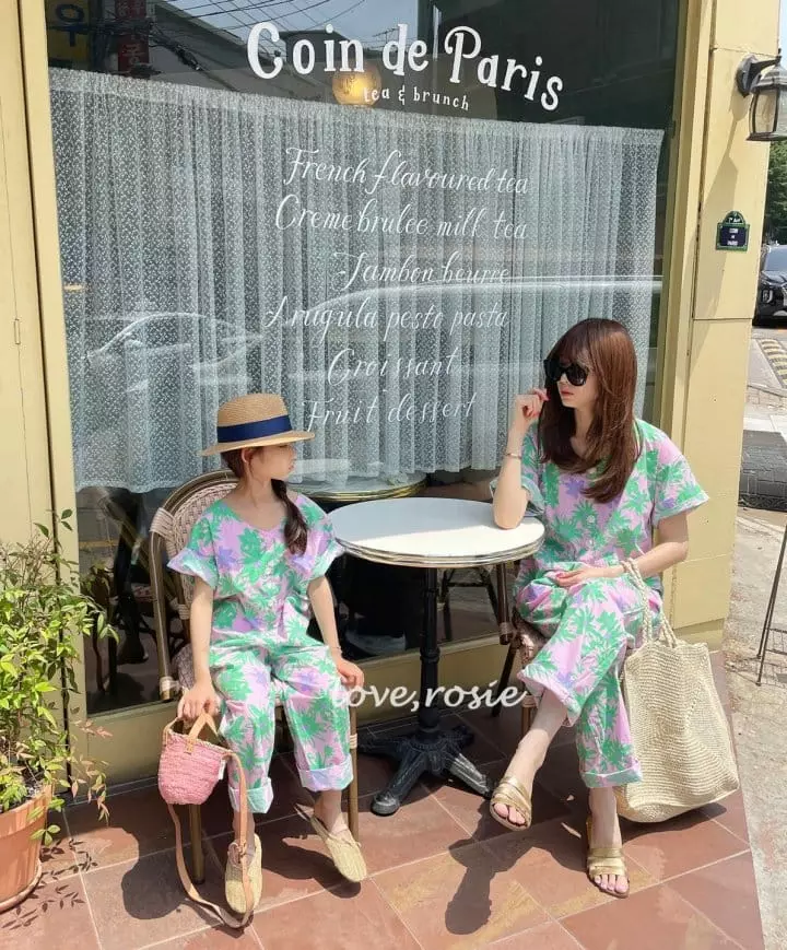 Love Rosie - Korean Women Fashion - #momslook - Mom Tropical Jumpsuit