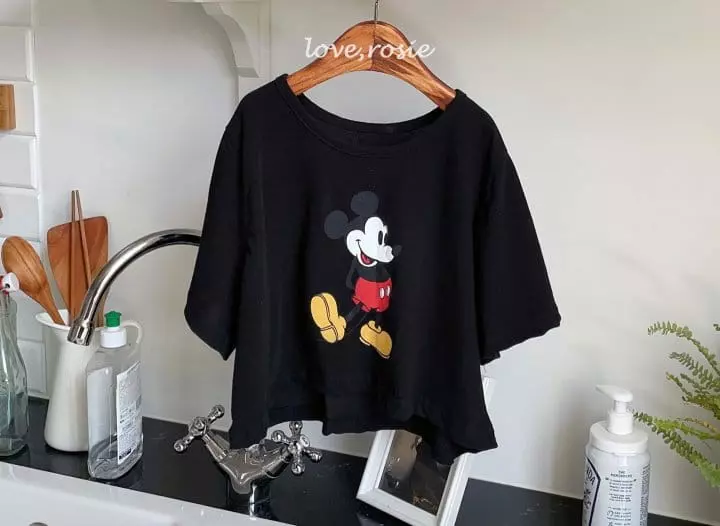 Love Rosie - Korean Women Fashion - #momslook - Mom Mickey Tee