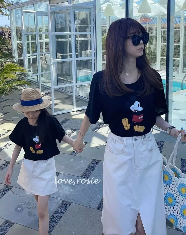 Love Rosie - Korean Women Fashion - #momslook - Mom Mickey Tee - 7