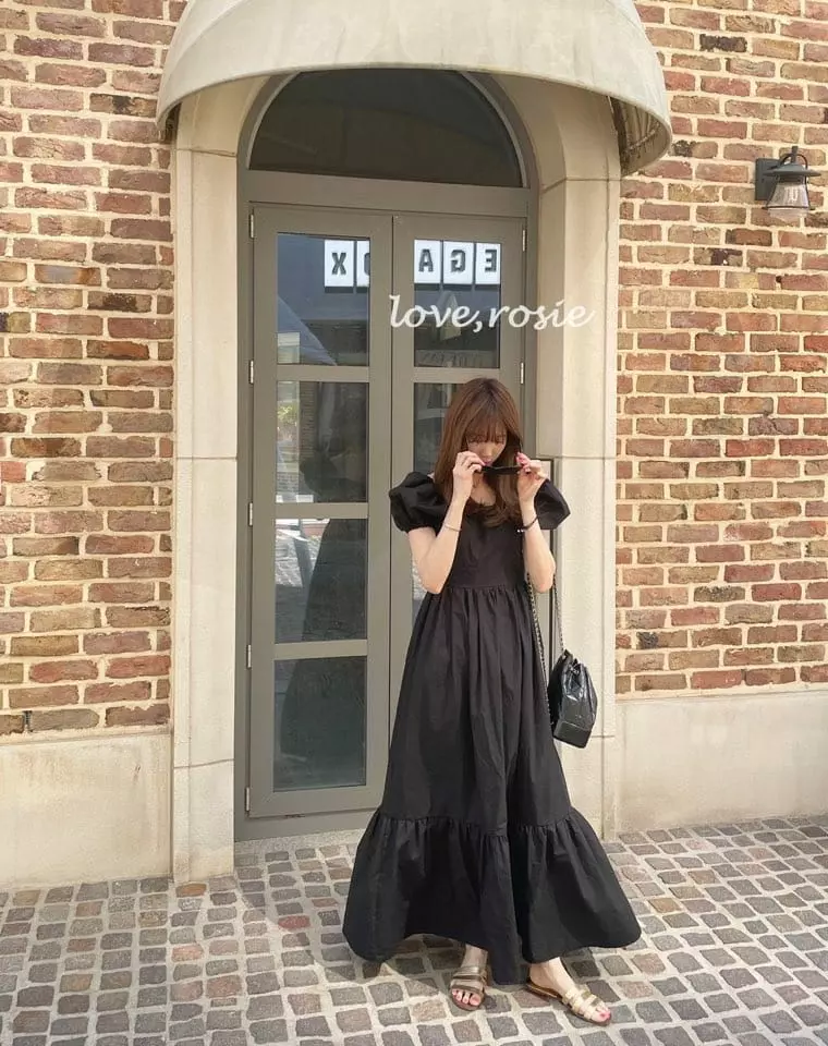 Love Rosie - Korean Women Fashion - #momslook - Mom Drang Maxy One-piece - 12