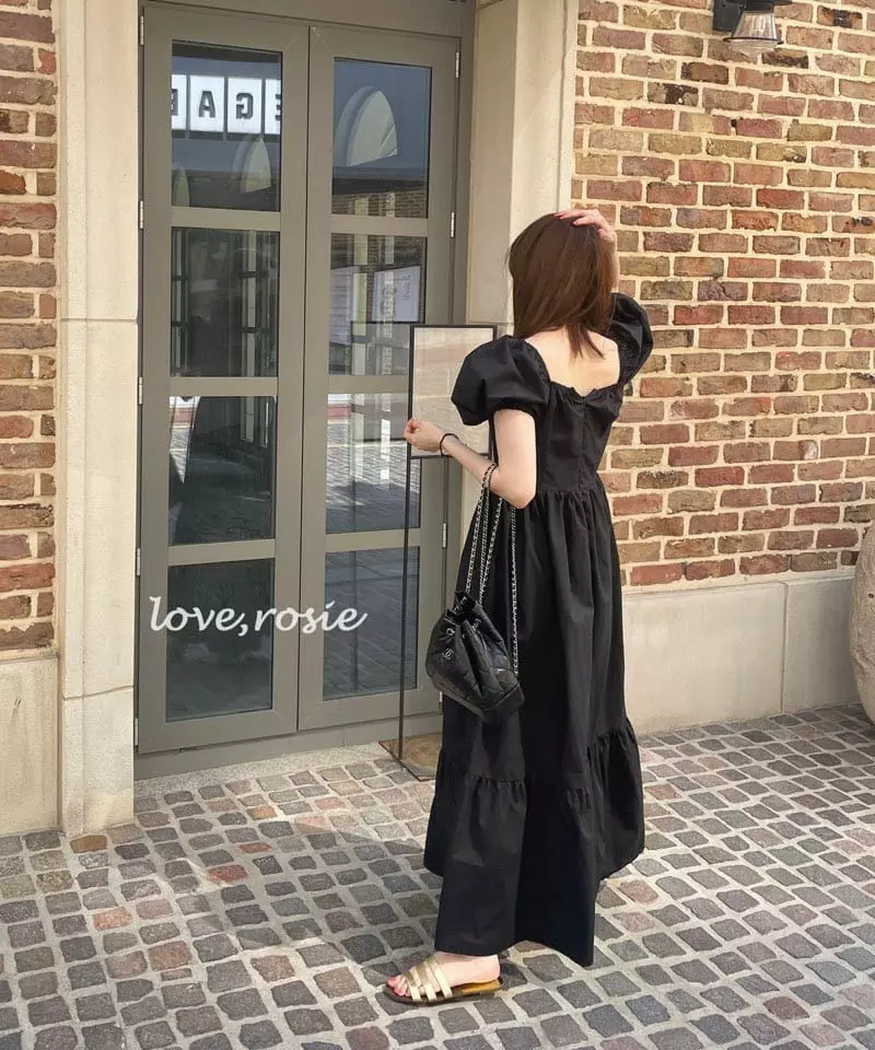 Love Rosie - Korean Women Fashion - #momslook - Mom Drang Maxy One-piece - 5