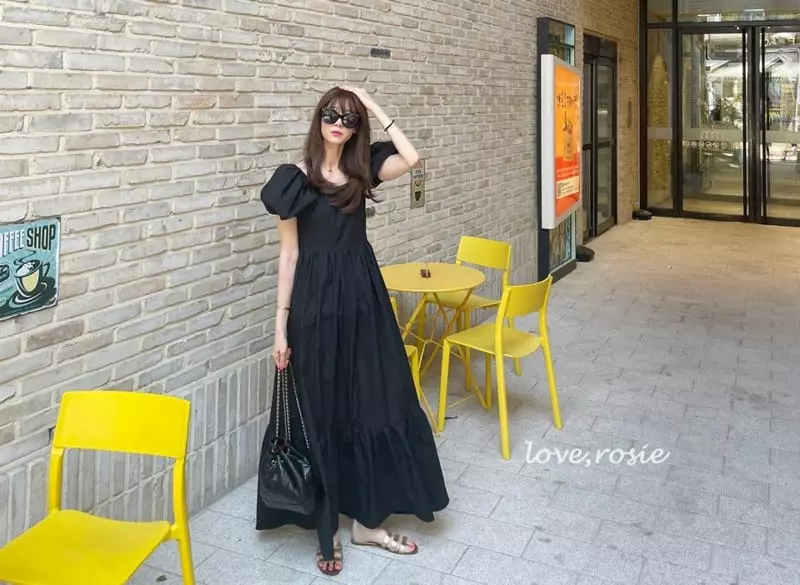 Love Rosie - Korean Women Fashion - #momslook - Mom Drang Maxy One-piece - 9