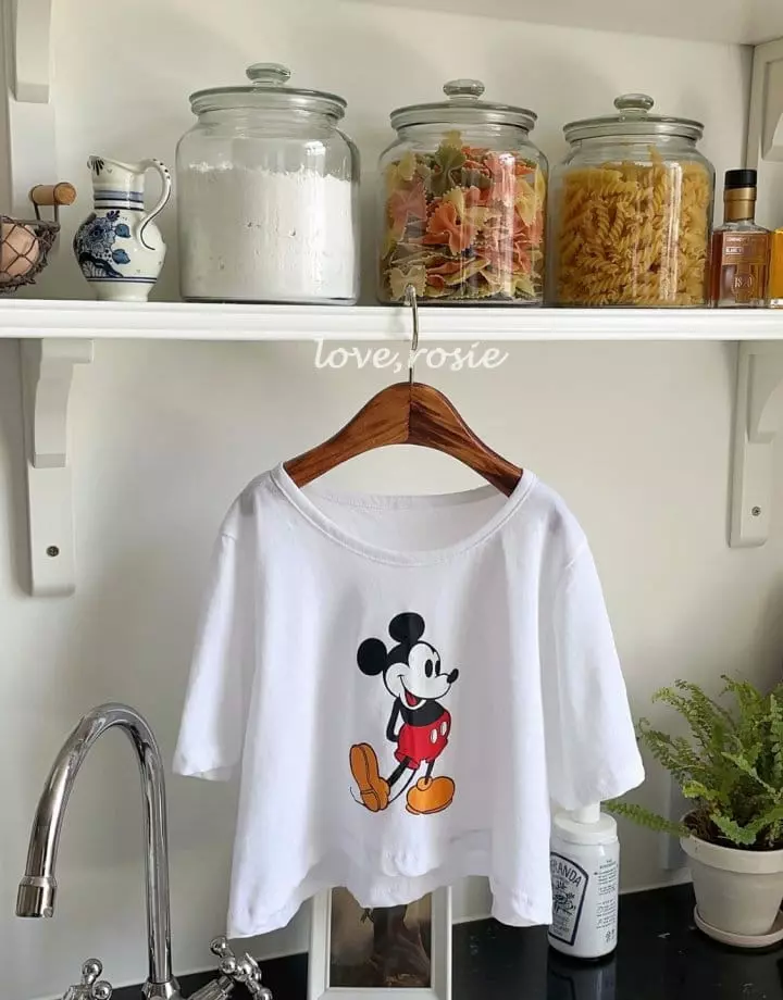 Love Rosie - Korean Women Fashion - #womensfashion - Mom Mickey Tee - 2